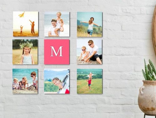 Easy Photo Wall Ideas